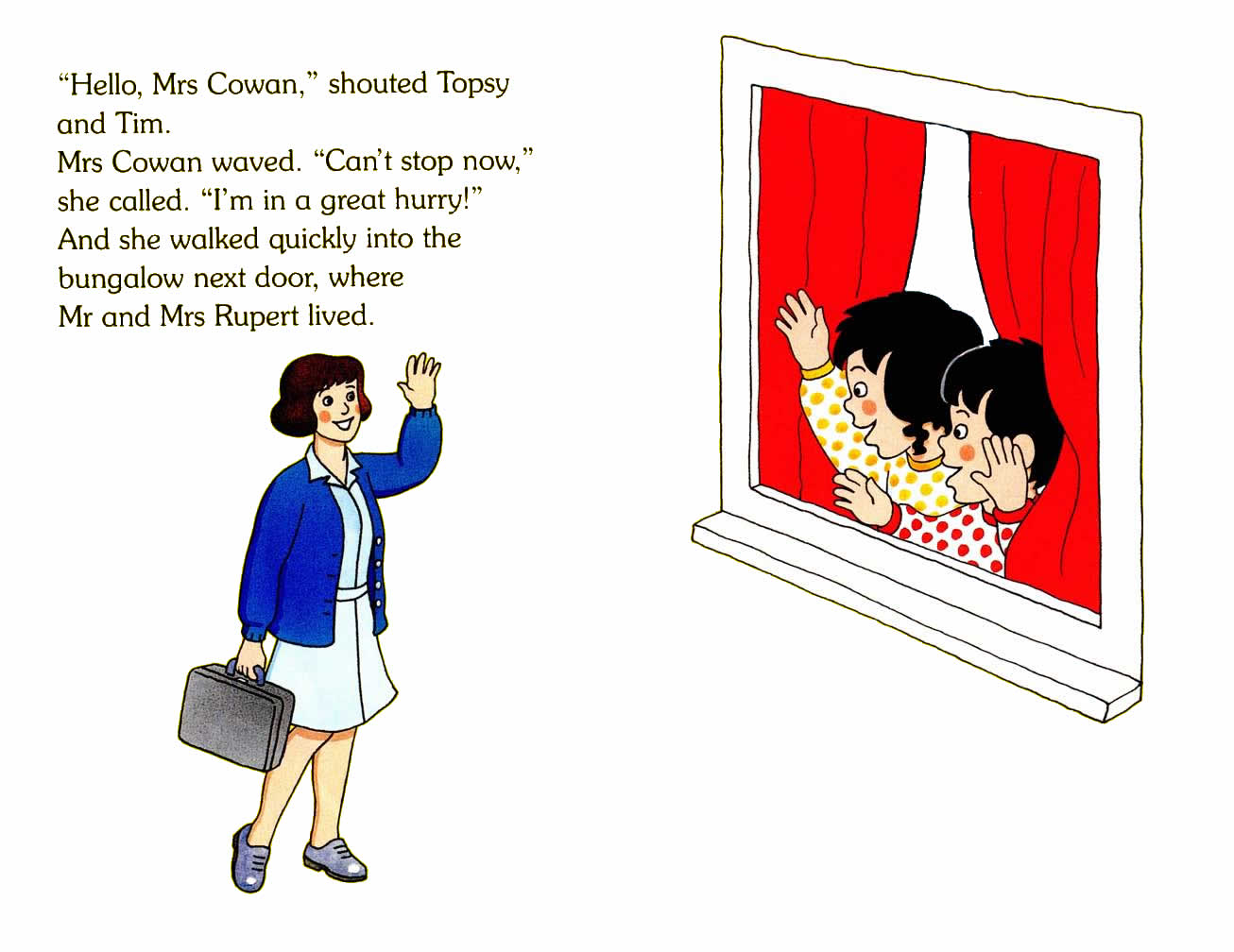 Ladybird - Topsy Tim Books - The Big Surprise (03),绘本,绘本故事,绘本阅读,故事书,童书,图画书,课外阅读